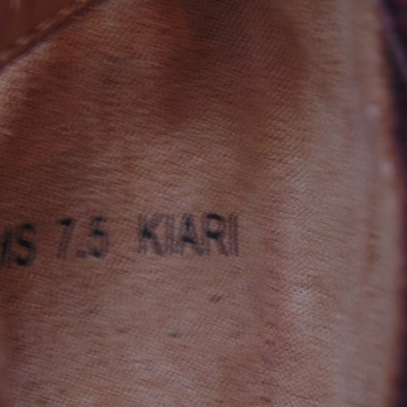 Report Heels Womens Size 7 1/2 Maroon Strappy Bow Tie Shoes Kiari - Picture 6 of 6